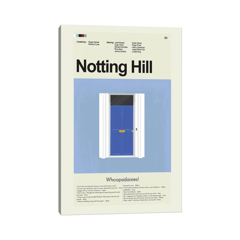 iCanvas "Notting Hill" by Prints and Giggles by Erin Hagerman Canvas